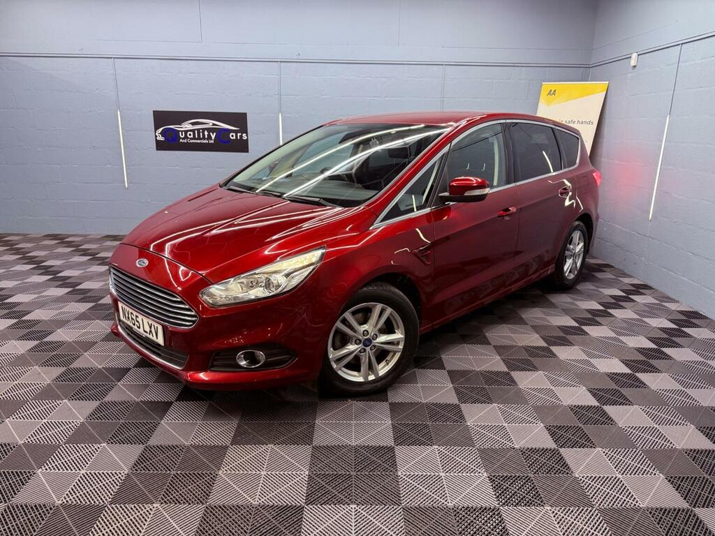 Ford S-Max 2.0 Tdci Titanium Powershift Euro 6 Ss Red #3