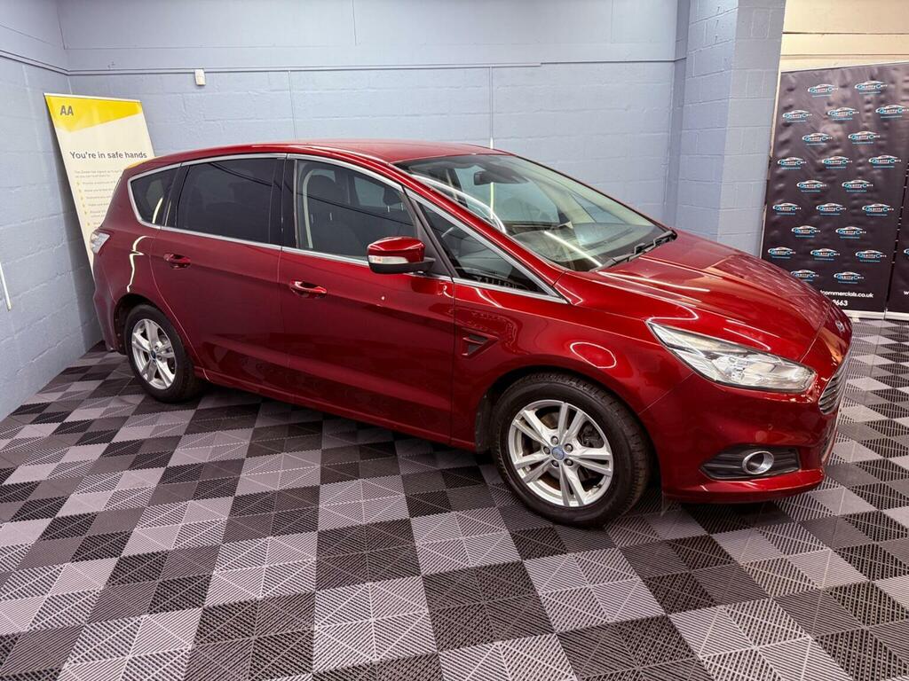 Ford S-Max 2.0 Tdci Titanium Powershift Euro 6 Ss Red #4