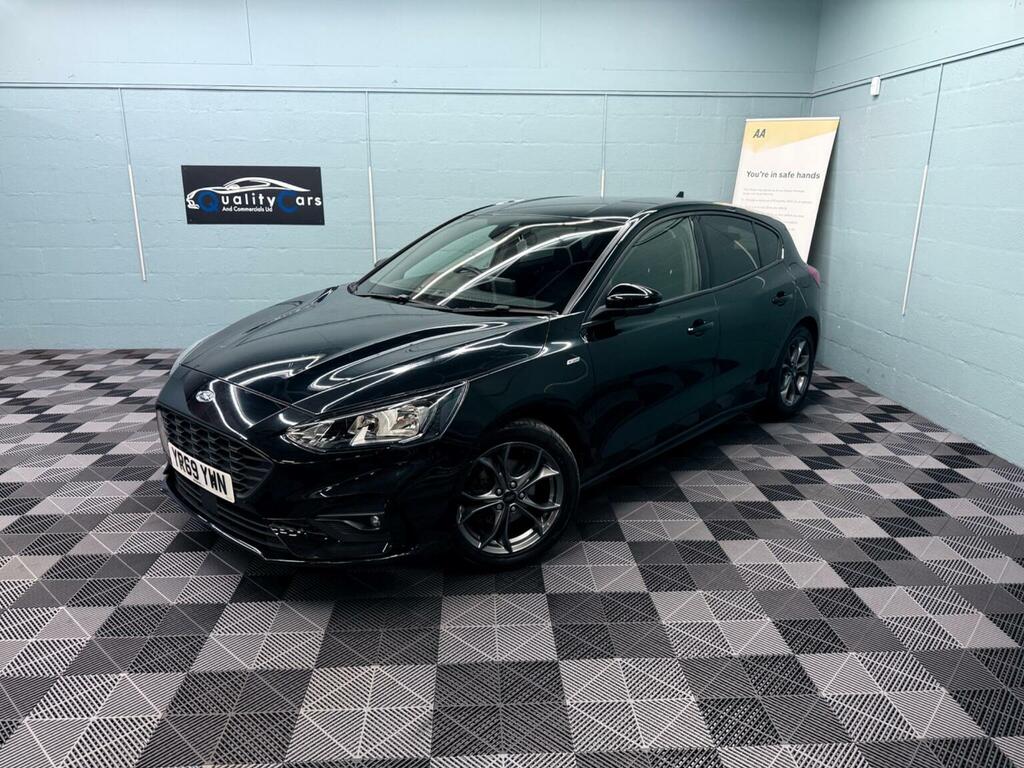 Ford Focus 1.0T Ecoboost St-line Euro 6 Ss YR69YWN Black #3