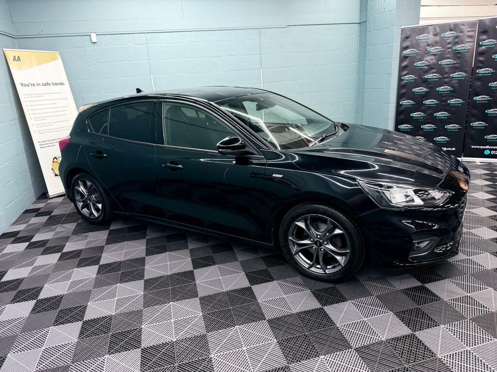 Ford Focus 1.0T Ecoboost St-line Euro 6 Ss YR69YWN Black #4
