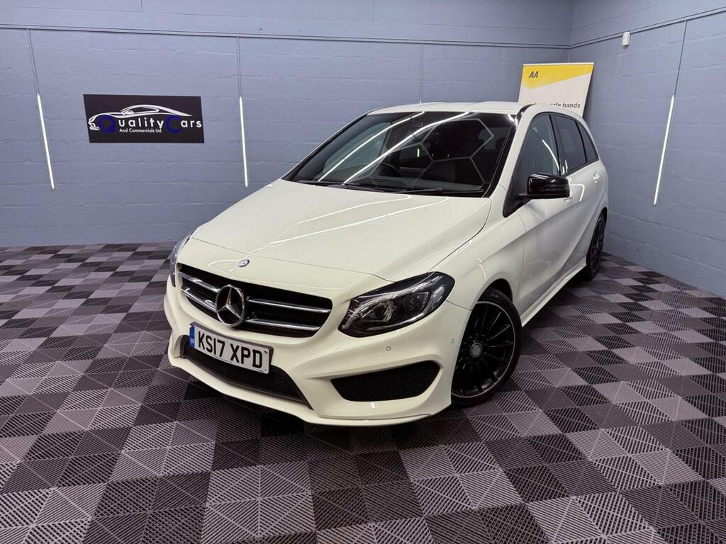 Mercedes-Benz B Class 1.5 B180d Amg Line Premium 7G-dct Euro 6 Ss 5 KS17XPD White #2