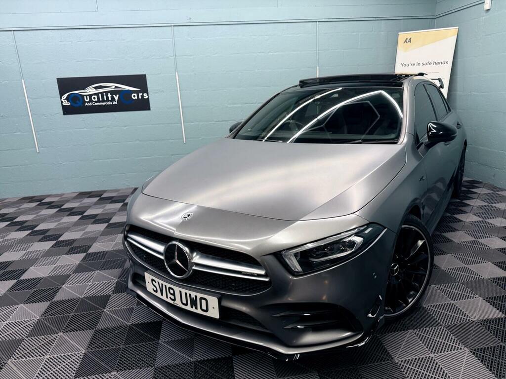 Mercedes-Benz A Class 2.0 A35 Amg Premium Plus Spds Dct 4Matic Euro 6 SV19UWO Grey #2