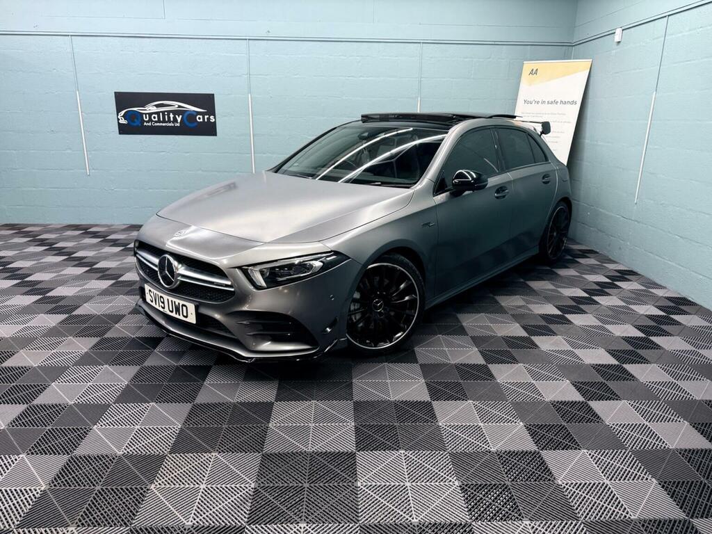 Mercedes-Benz A Class 2.0 A35 Amg Premium Plus Spds Dct 4Matic Euro 6 SV19UWO Grey #3