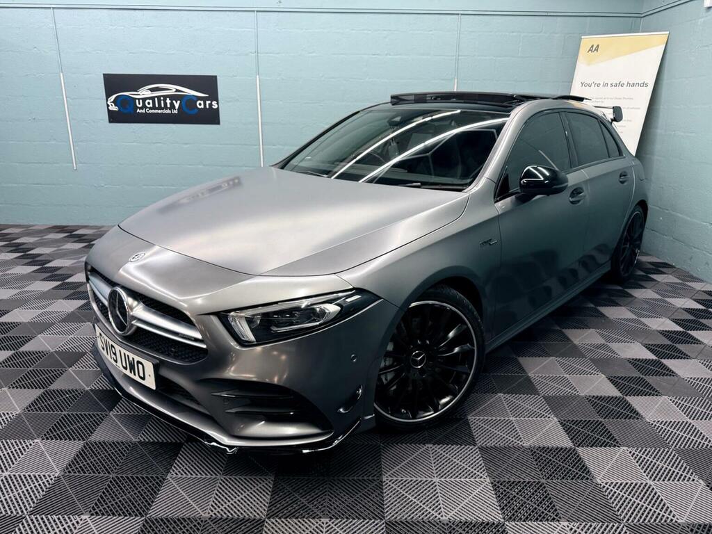 Mercedes-Benz A Class 2.0 A35 Amg Premium Plus Spds Dct 4Matic Euro 6 SV19UWO Grey