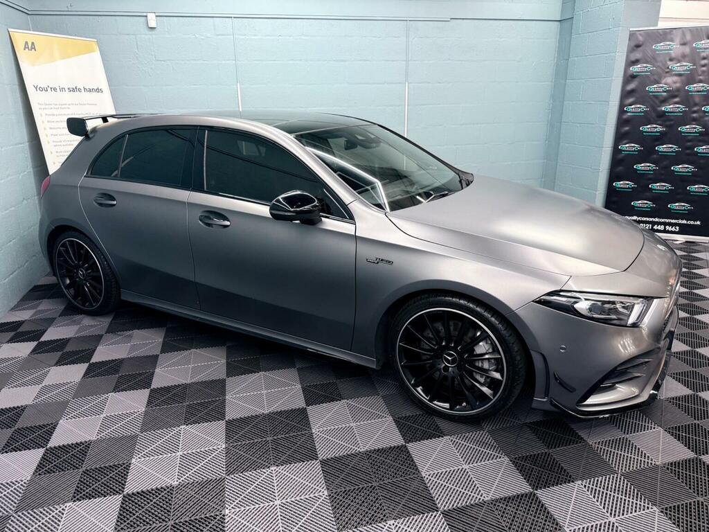 Mercedes-Benz A Class 2.0 A35 Amg Premium Plus Spds Dct 4Matic Euro 6 SV19UWO Grey #4