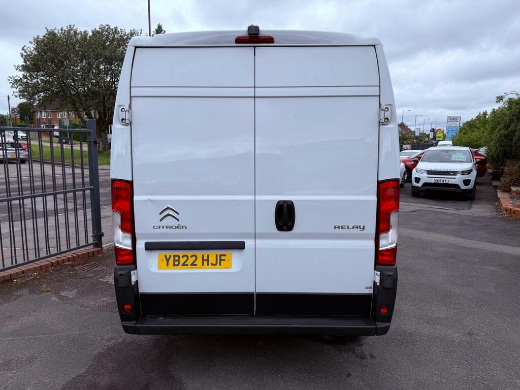 Citroen Relay 2.2 Bluehdi 35 Enterprise L3 High Roof Euro 6 Ss YB22HJF White #4