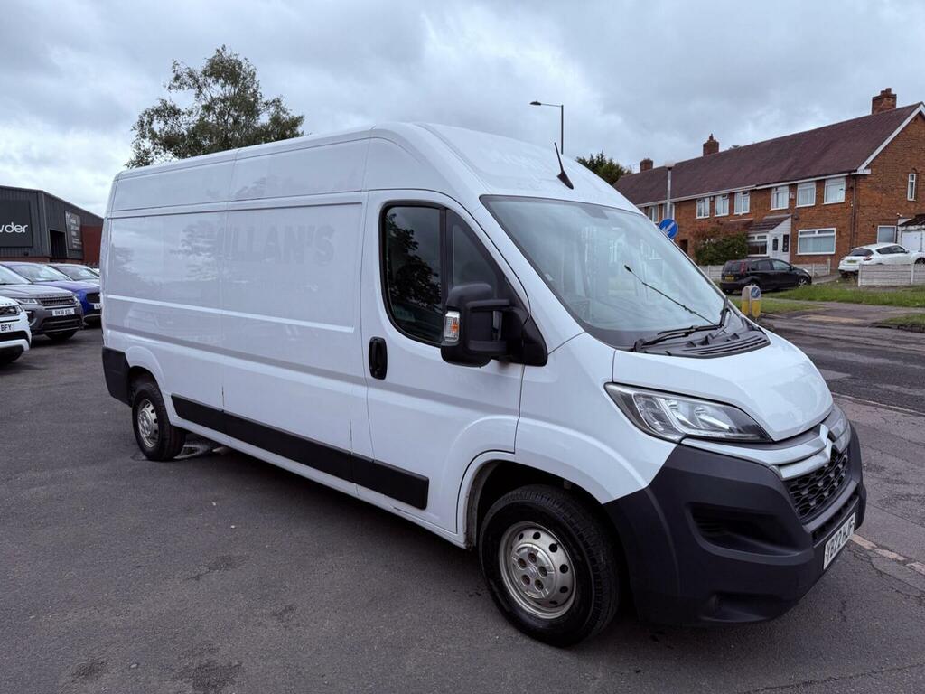 Citroen Relay 2.2 Bluehdi 35 Enterprise L3 High Roof Euro 6 Ss YB22HJF White #6