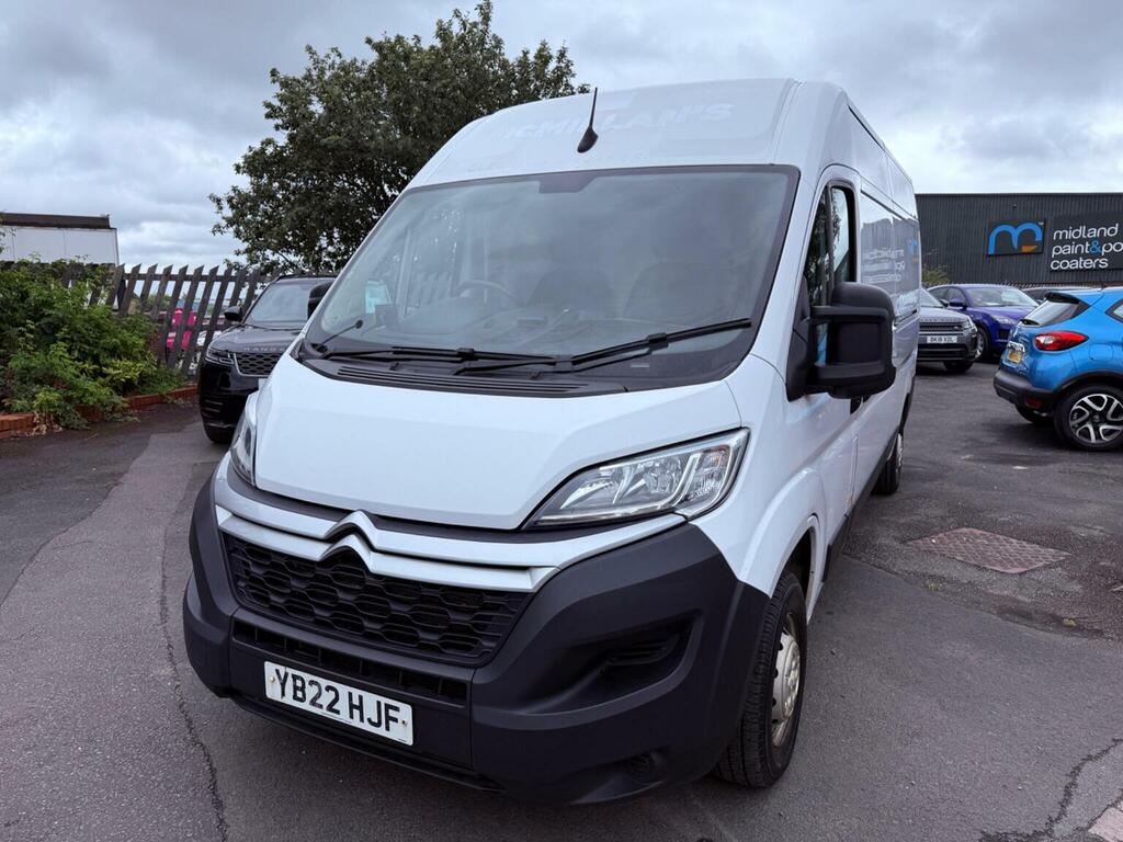 Citroen Relay 2.2 Bluehdi 35 Enterprise L3 High Roof Euro 6 Ss YB22HJF White #2