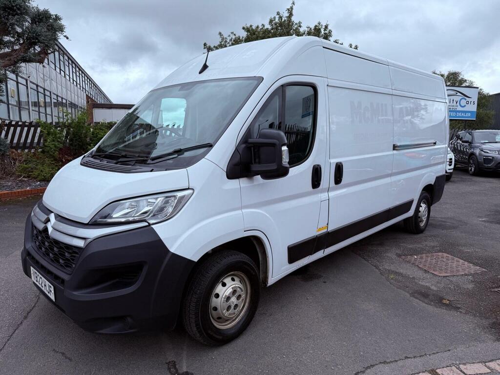 Citroen Relay 2.2 Bluehdi 35 Enterprise L3 High Roof Euro 6 Ss White
