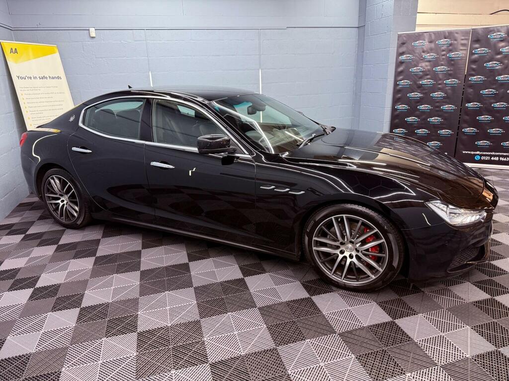 Maserati Ghibli 3.0D V6 Zf Euro 5 Ss Black #5