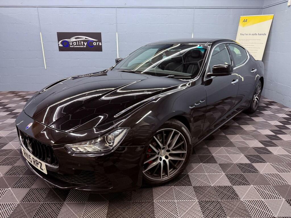 Maserati Ghibli 3.0D V6 Zf Euro 5 Ss Black