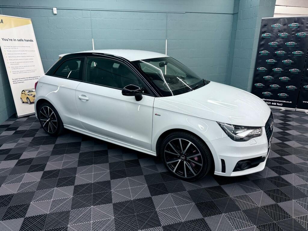 Audi A1 1.4 Tfsi S Line Style Edition S Tronic Euro 5 Ss SW63EDK White #4