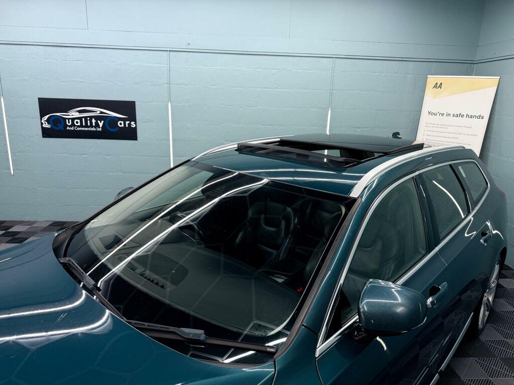 Volvo V90 2.0 D5 Powerpulse Inscription Pro Awd Euro 6 OV19TXN Blue #6