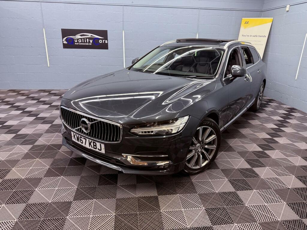 Volvo V90 2.0 D4 Inscription Euro 6 Ss KW67KBJ Grey #3