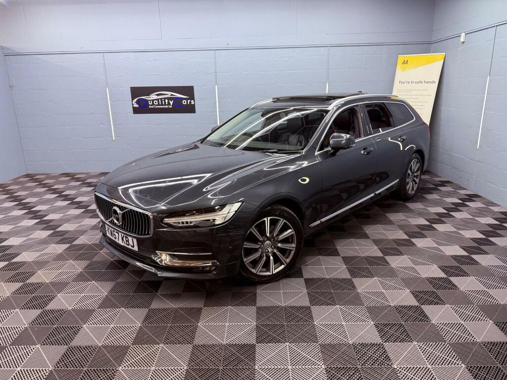 Volvo V90 2.0 D4 Inscription Euro 6 Ss KW67KBJ Grey #2