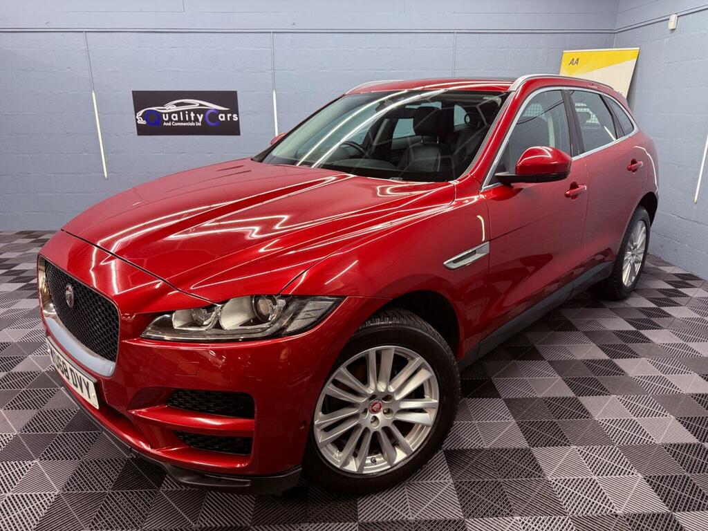 Jaguar F-Pace 2.0 D180 Portfolio Awd Euro 6 Ss Red