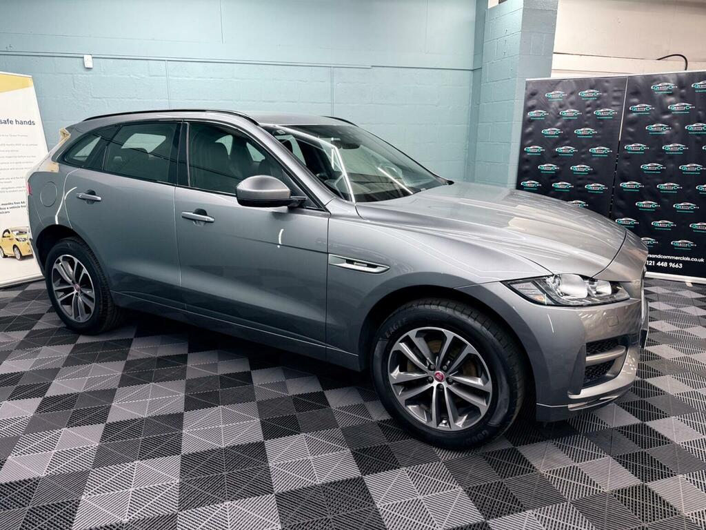 Jaguar F-Pace 2.0 D165 R-sport Euro 6 Ss Grey #4