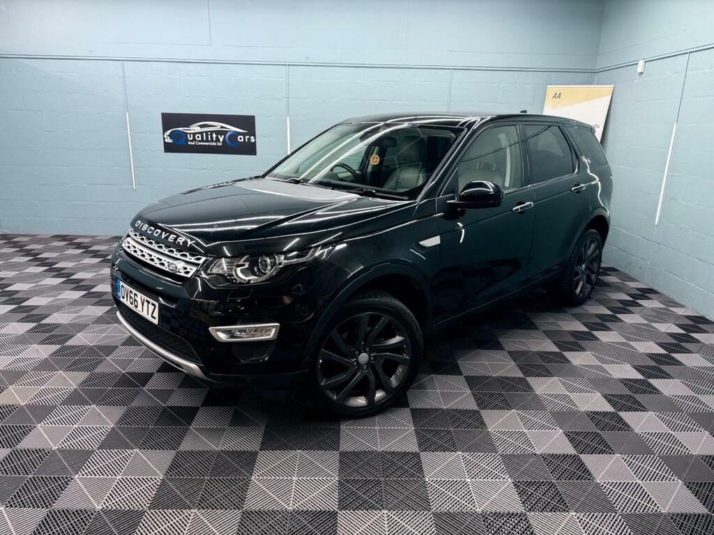 Land Rover Discovery Sport 2.0 Td4 Hse Luxury 4Wd Euro 6 Ss OV66YTZ Black #3
