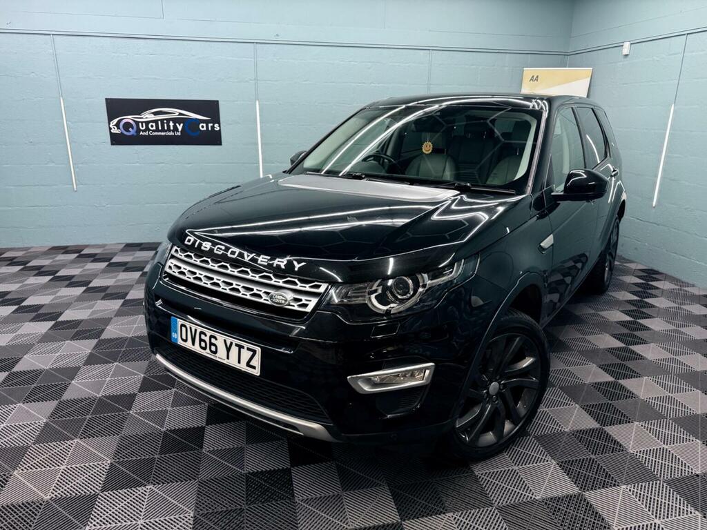 Land Rover Discovery Sport 2.0 Td4 Hse Luxury 4Wd Euro 6 Ss OV66YTZ Black #2