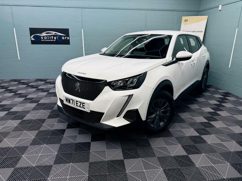 Peugeot 2008 1.5 Bluehdi Active Premium Euro 6 Ss White #2