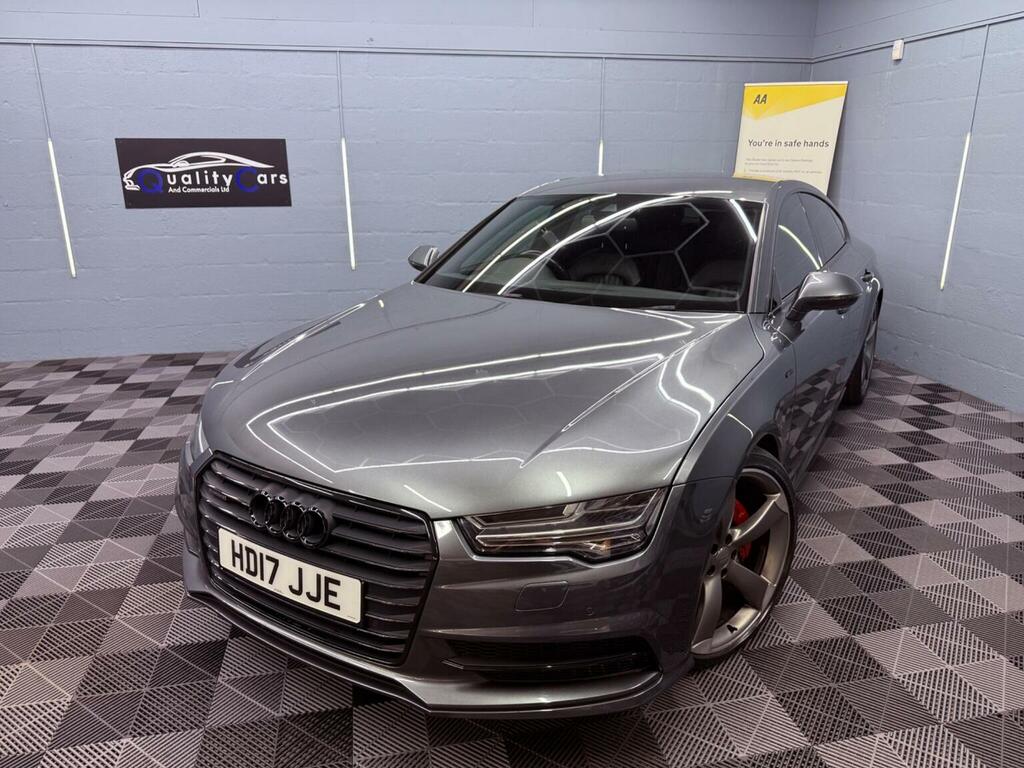 Audi A7 3.0 Tdi V6 Black Edition Sportback S Tronic Quattr Grey #2