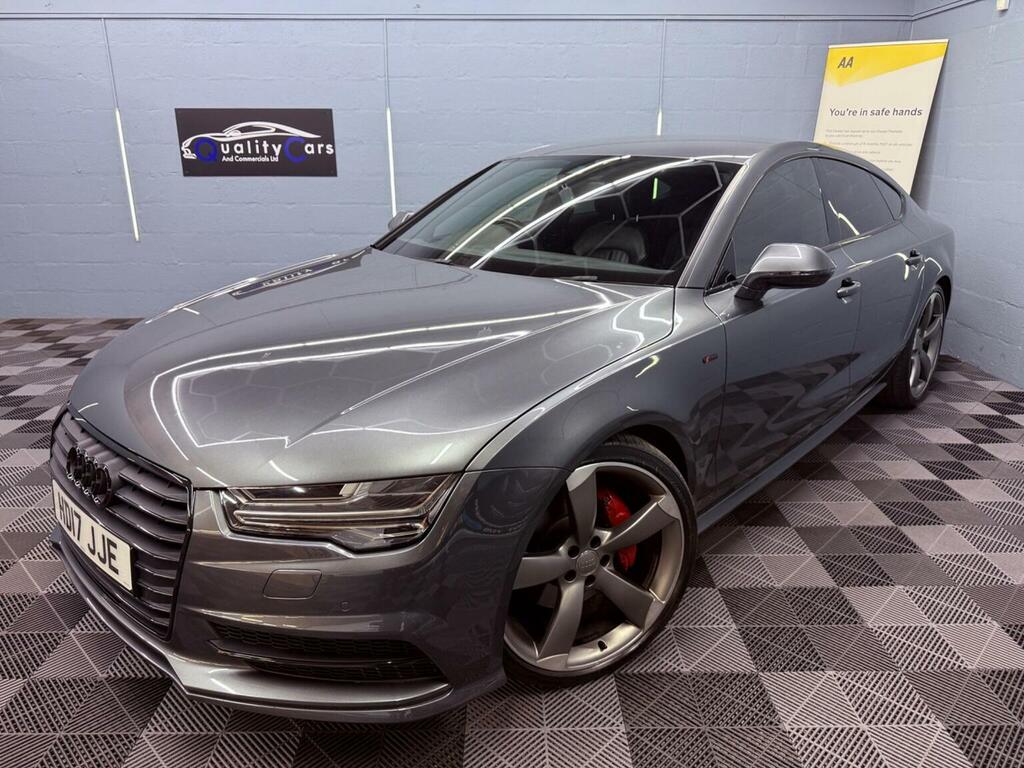 Audi A7 3.0 Tdi V6 Black Edition Sportback S Tronic Quattr Grey