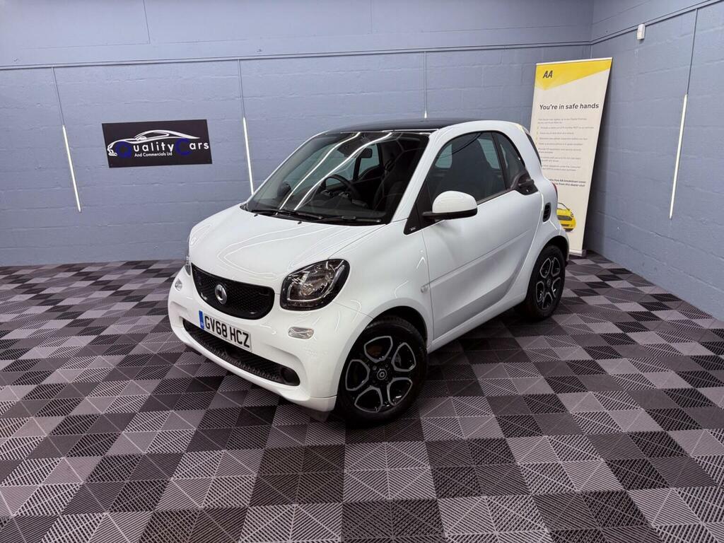 Smart Fortwo Coupe Coupe White #3