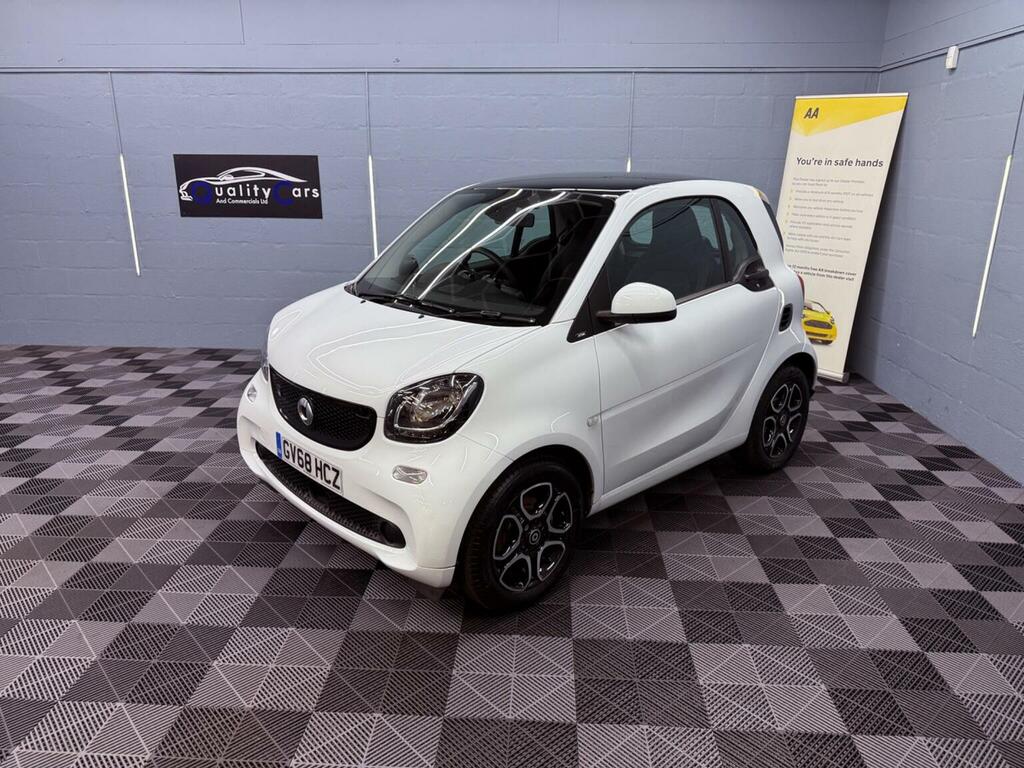 Smart Fortwo Coupe Coupe White #6