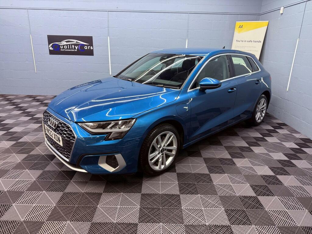 Audi A3 1.4 Tfsie 40 Sport Sportback S Tronic Euro 6 Ss VN22XOW Blue #6