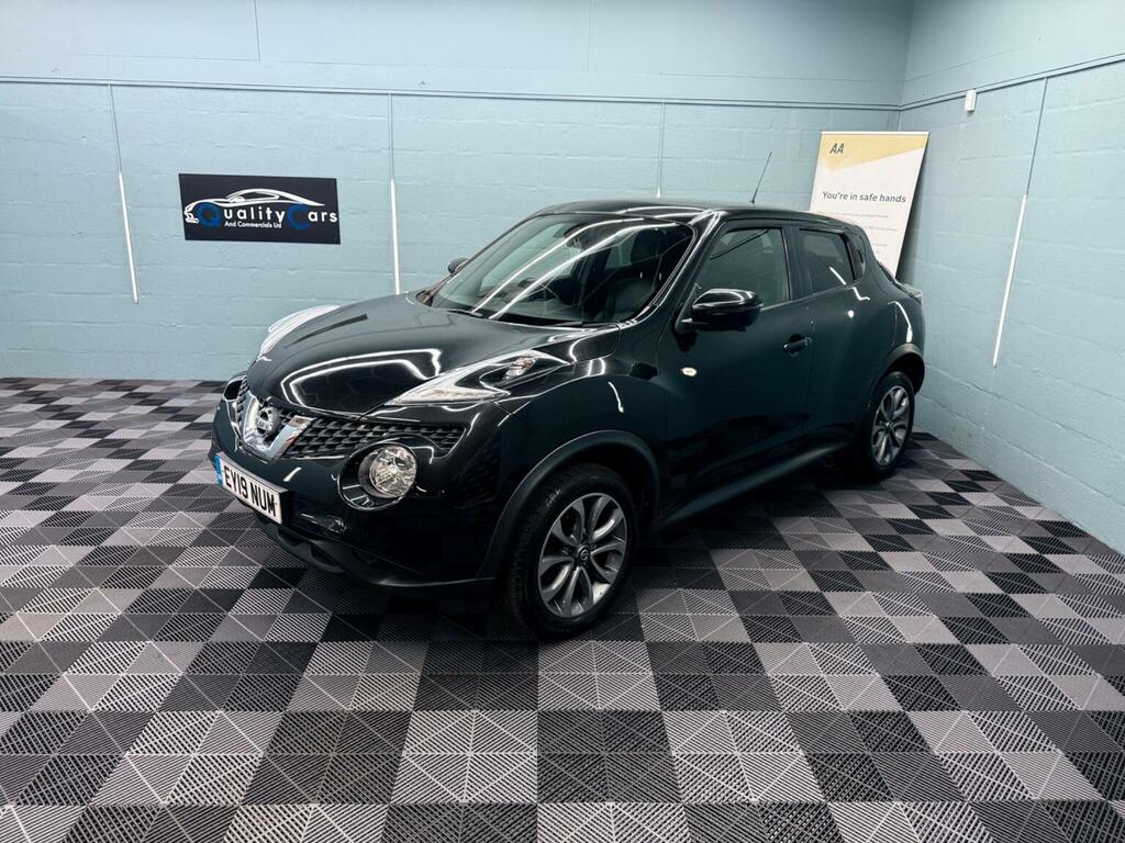 Nissan Juke 1.6 Tekna Xtron Euro 6 EY19NUM Black #6