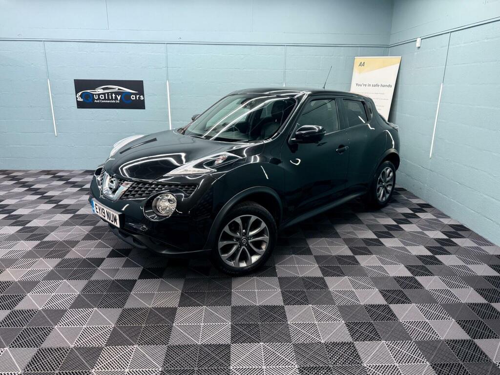 Nissan Juke 1.6 Tekna Xtron Euro 6 EY19NUM Black #3