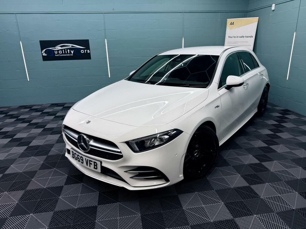 Mercedes-Benz A Class 2.0 A35 Amg Premium Spds Dct 4Matic Euro 6 Ss BG69VFB White #2