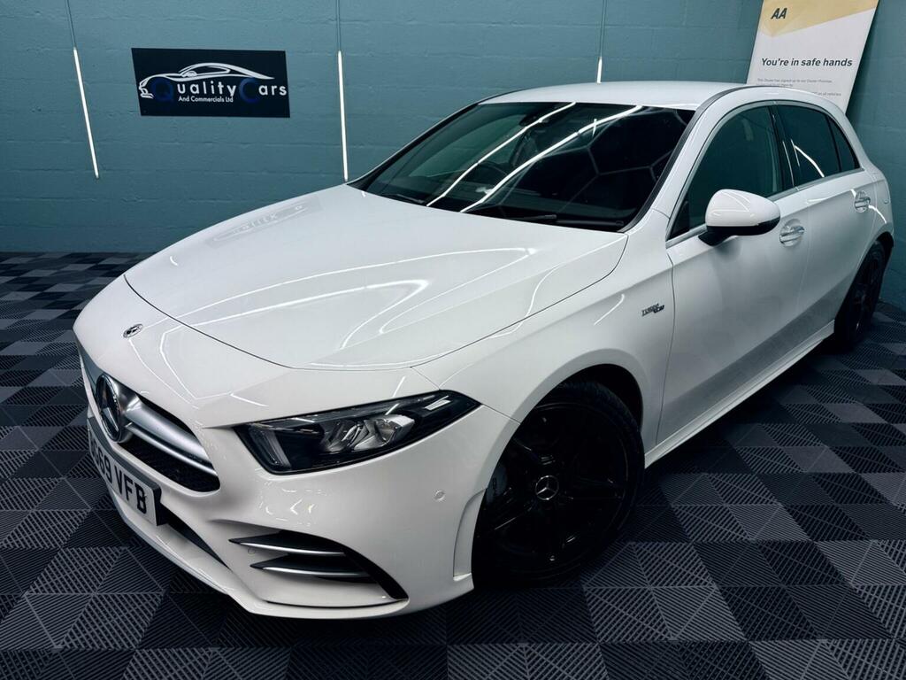 Mercedes-Benz A Class 2.0 A35 Amg Premium Spds Dct 4Matic Euro 6 Ss BG69VFB White