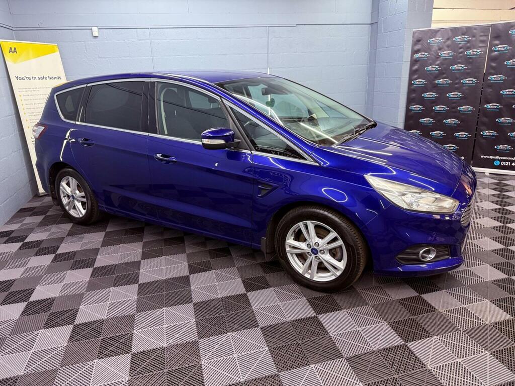 Ford S-Max 2.0 Tdci Titanium Powershift Euro 6 Ss Blue #4