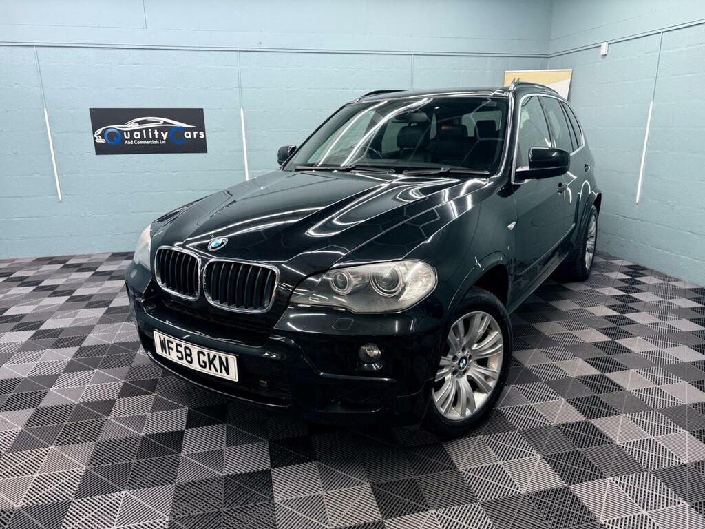 BMW X5 3.0D M Sport 4Wd Euro 4 Black #2