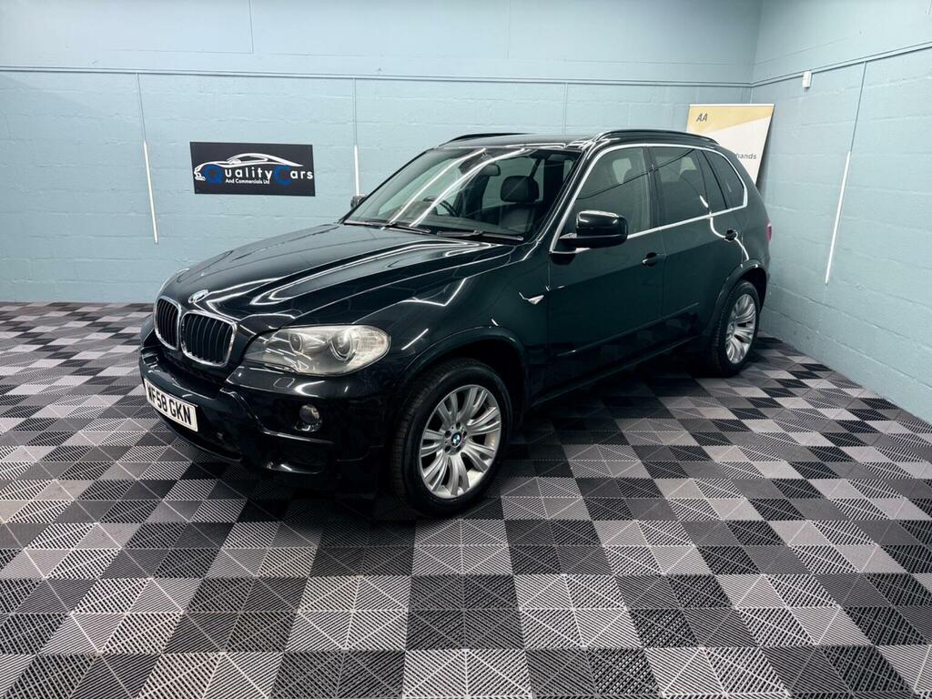BMW X5 3.0D M Sport 4Wd Euro 4 Black #6