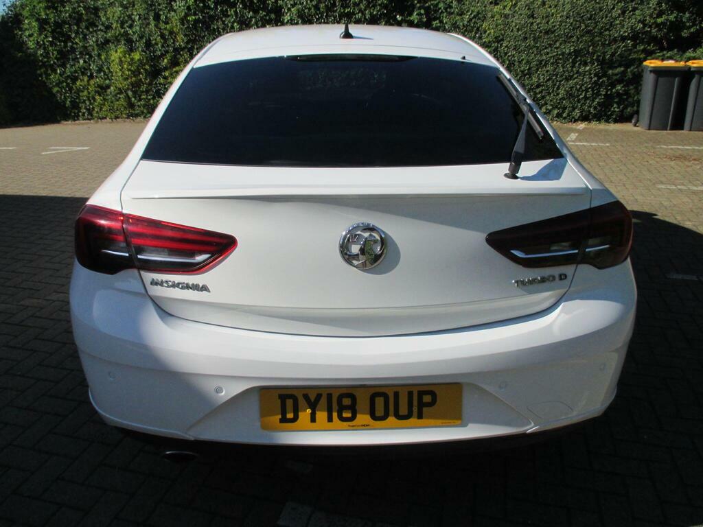 Vauxhall Insignia 2.0 Turbo D Blueinjection Sri VX Line Nav Grand Sp DY18OUP White #4