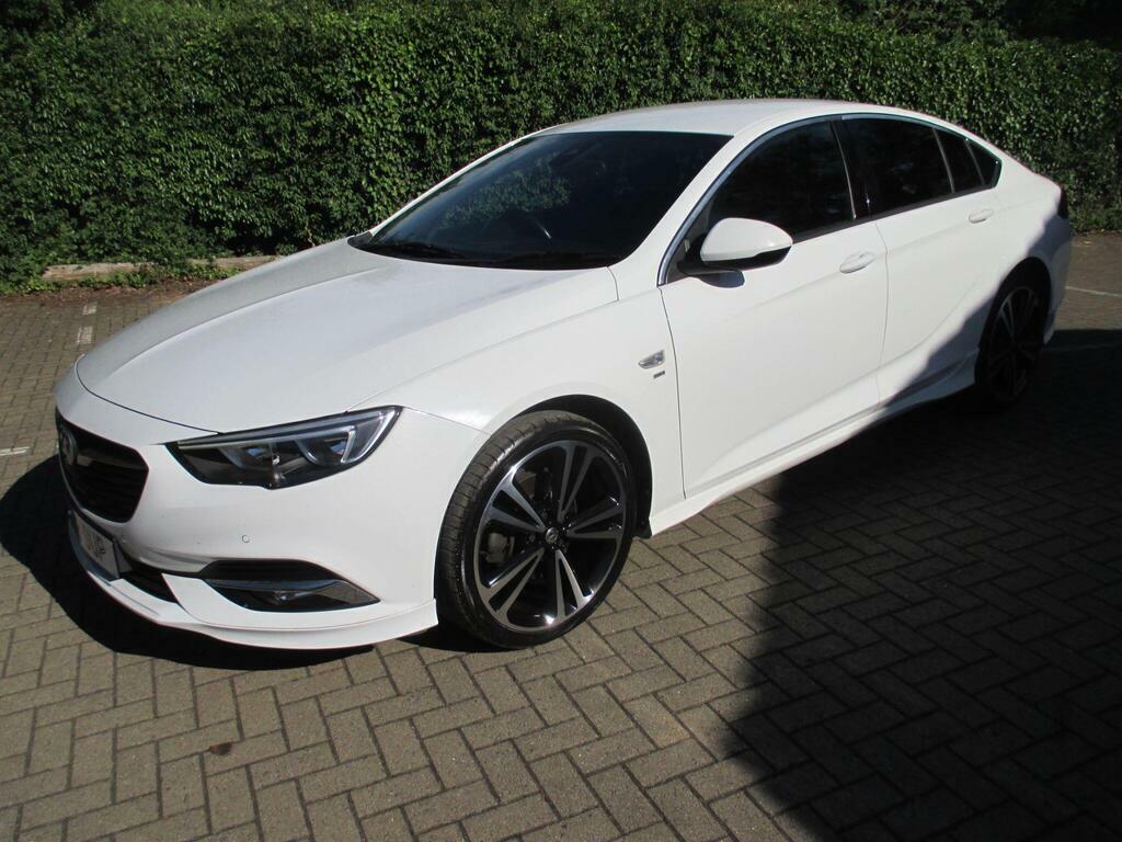 Vauxhall Insignia 2.0 Turbo D Blueinjection Sri VX Line Nav Grand Sp DY18OUP White #2