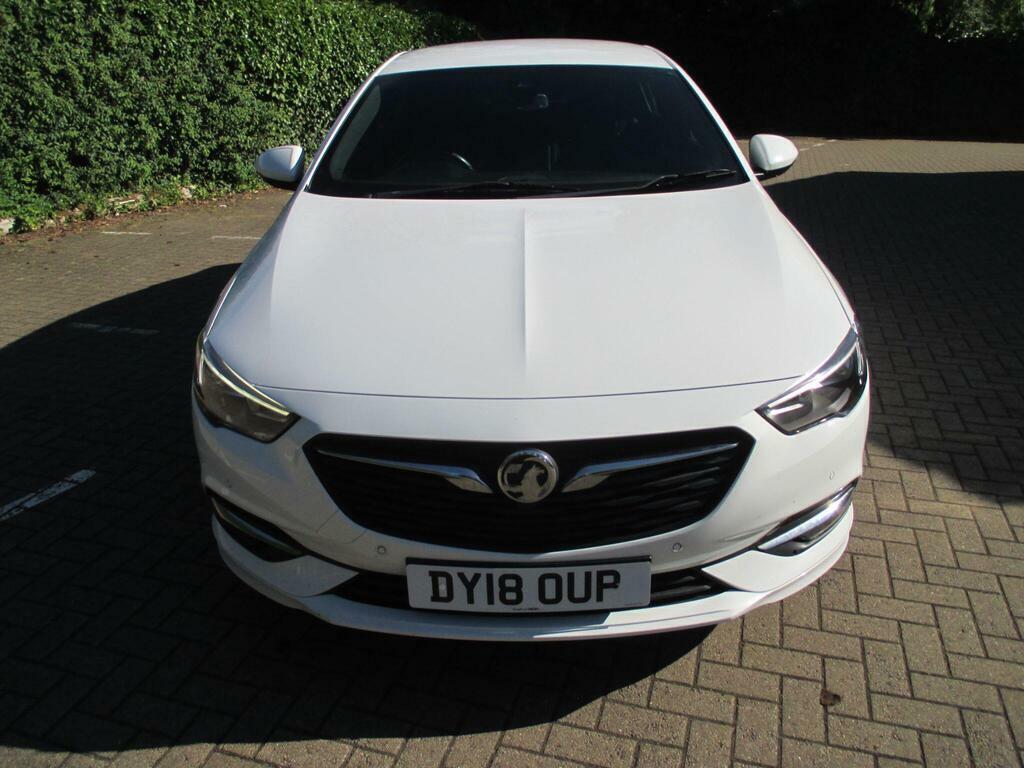 Vauxhall Insignia 2.0 Turbo D Blueinjection Sri VX Line Nav Grand Sp DY18OUP White #3