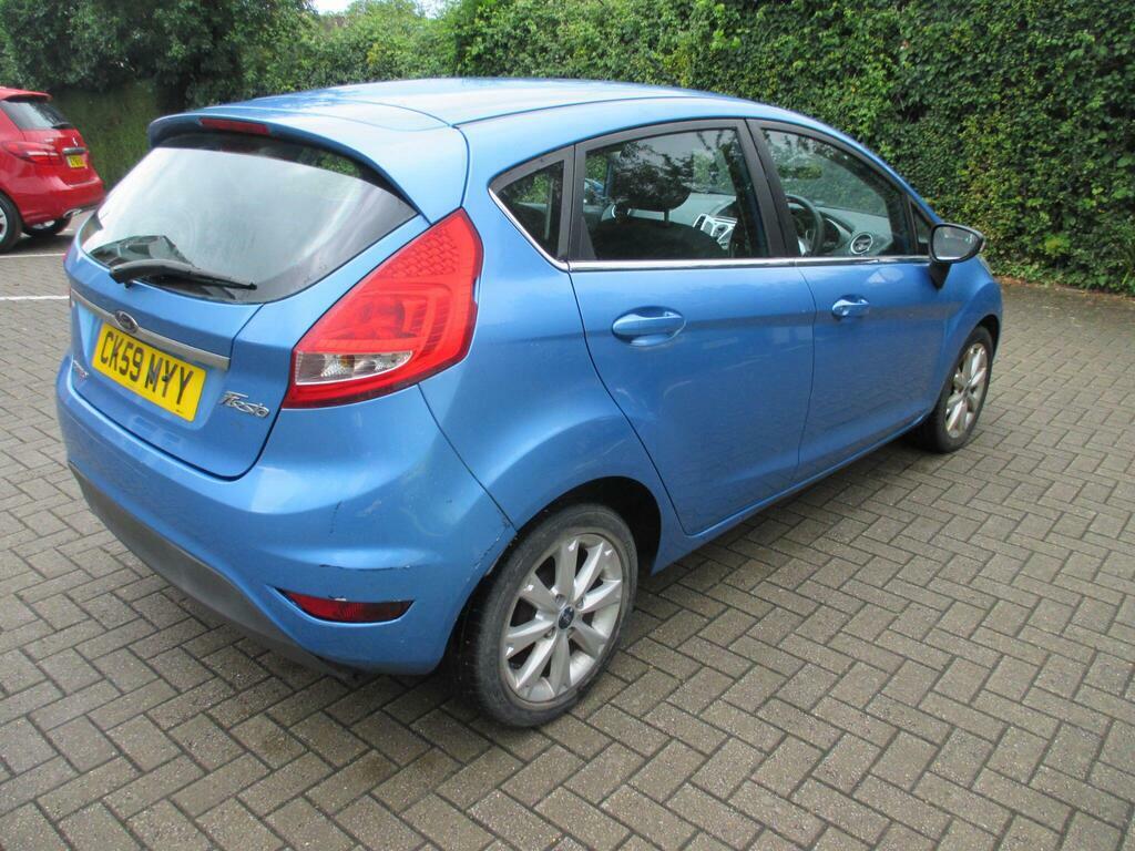 Ford Fiesta 1.25 Zetec CK59MYY Blue #4