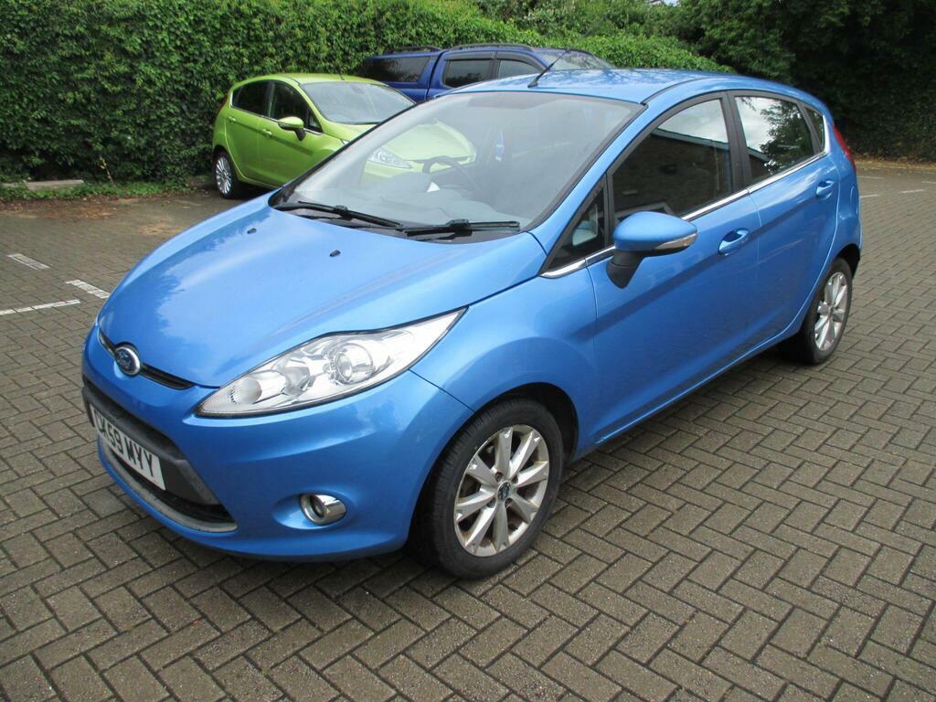 Ford Fiesta 1.25 Zetec CK59MYY Blue #2