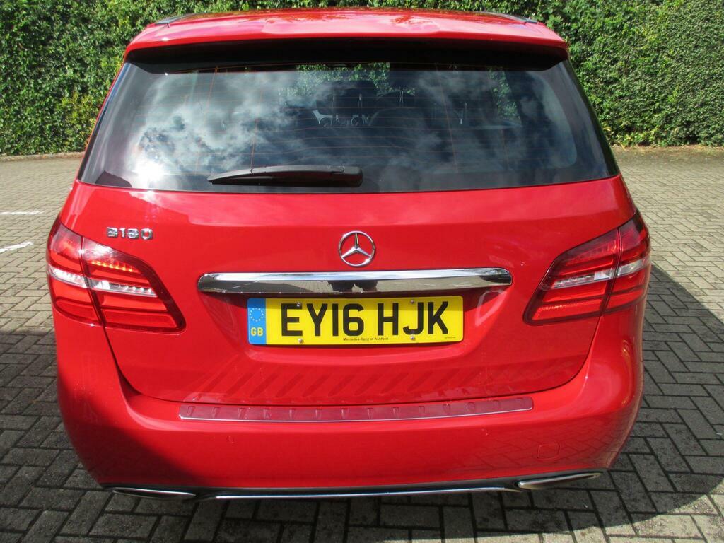 Mercedes-Benz B Class 1.6 B180 Sport Premium Plus Euro 6 S S Red #4
