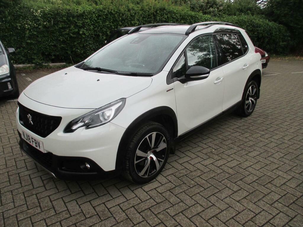 Peugeot 2008 1.2 Puretech Gt Line Euro 6 S S White #2