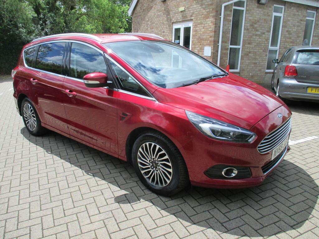 Ford S-Max 1.5T Ecoboost Titanium Euro 6 S S Red
