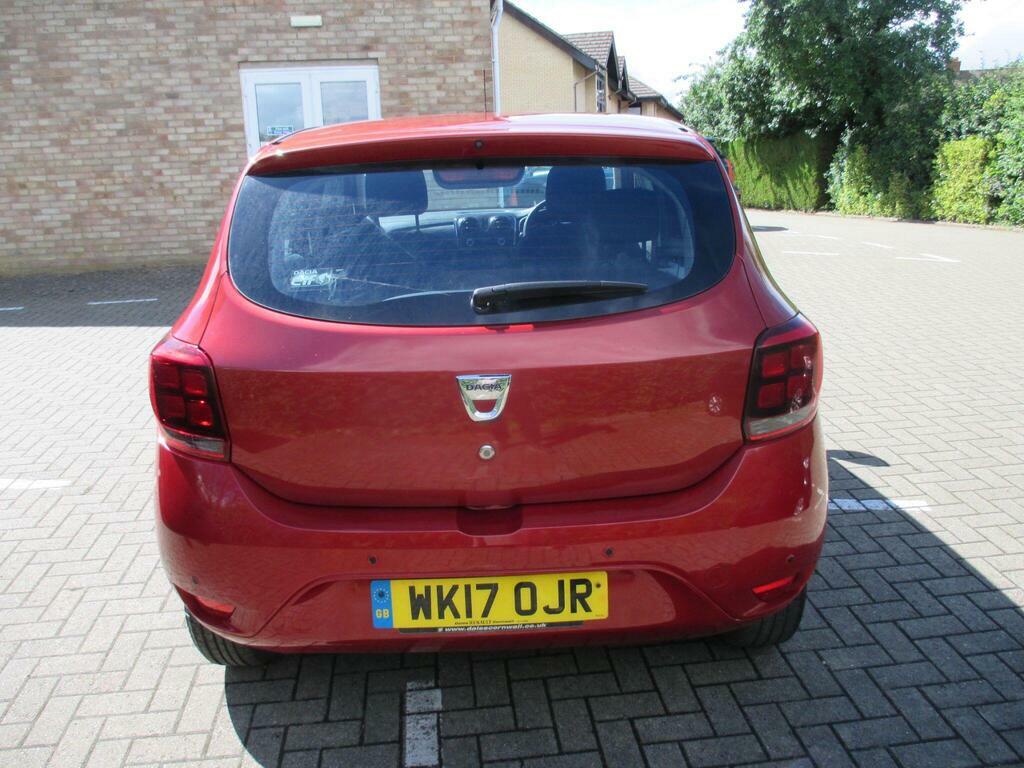 Dacia Sandero 1.0 Sce Ambiance Euro 6 Red #4