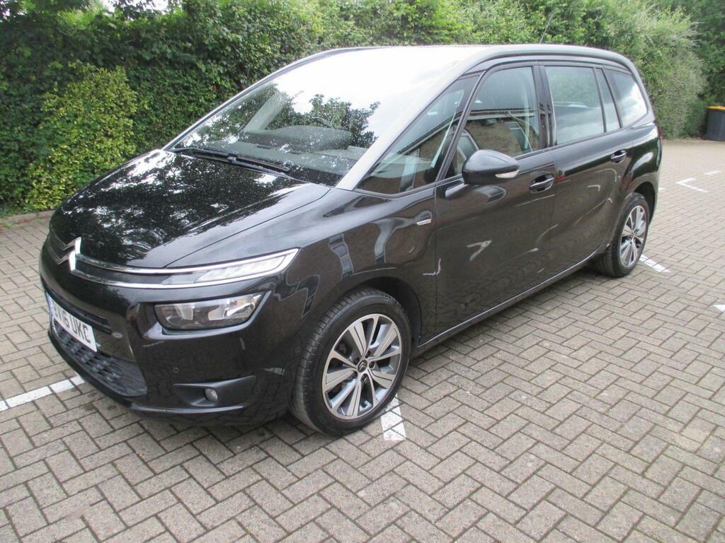 Citroen Grand C4 Picasso 1.6 Bluehdi Exclusive Euro 6 S S Black #2