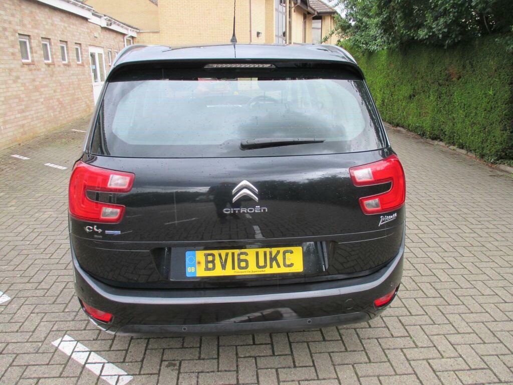 Citroen Grand C4 Picasso 1.6 Bluehdi Exclusive Euro 6 S S Black #4