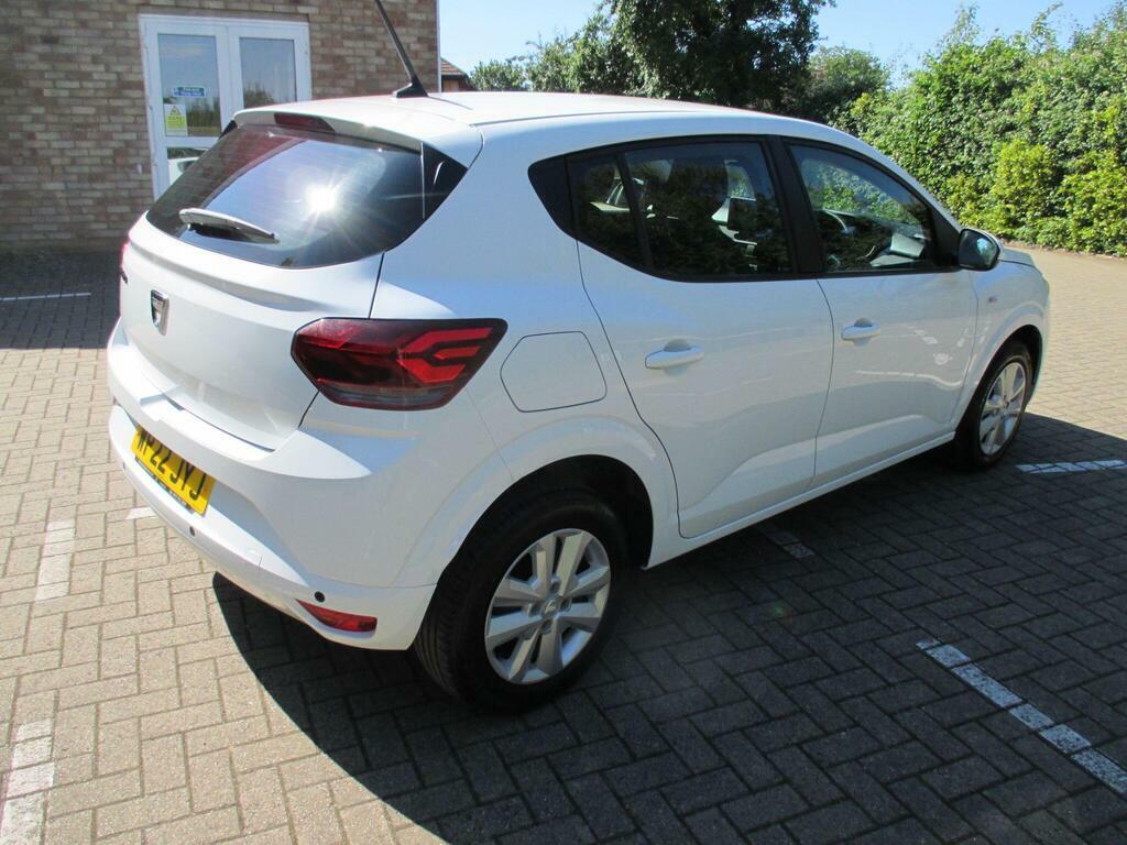 Dacia Sandero 1.0 Tce Comfort Euro 6 S S White #5