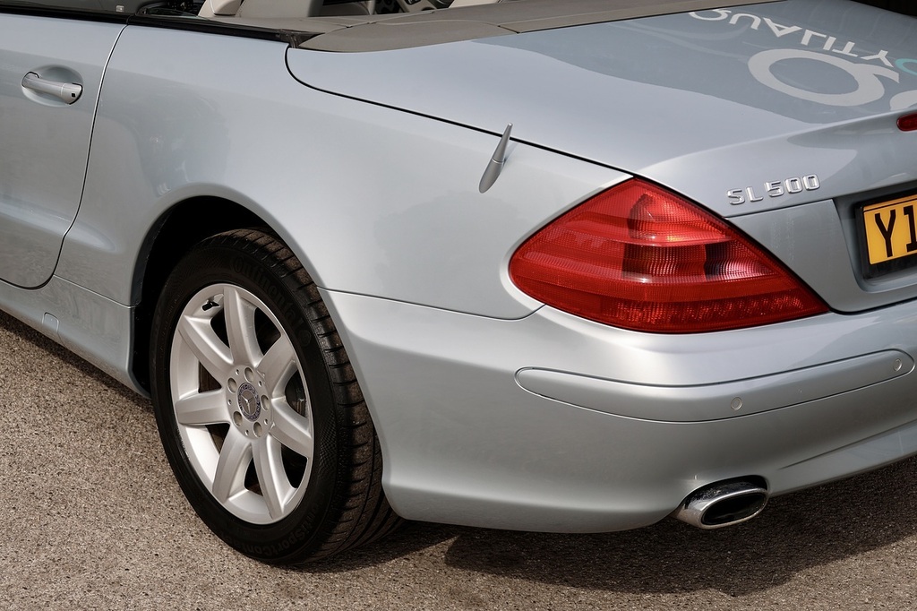 Mercedes-Benz SL Class 5.0 Sl500 Black #35