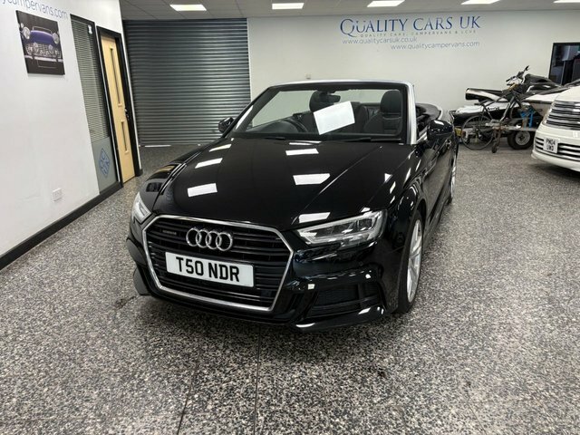 Audi A3 Cabriolet 2.0 Tfsi S Line Convertible S Tronic Qu Black #6